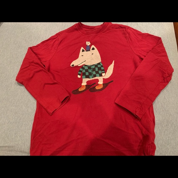 Hanna Andersson Other - Hanna Andersson Long sleeve tshirt wolf/fox